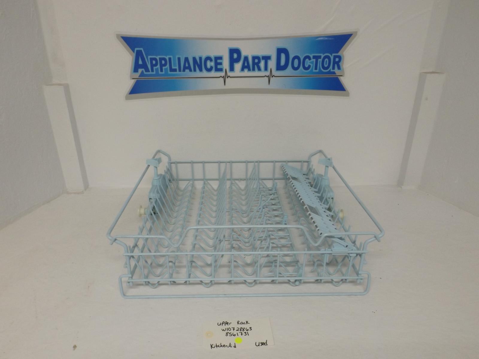 KitchenAid Dishwasher W10728863 8561731 Upper Rack Used KitchenAid Dishwasher W10728863 8561731 Upper Rack Used